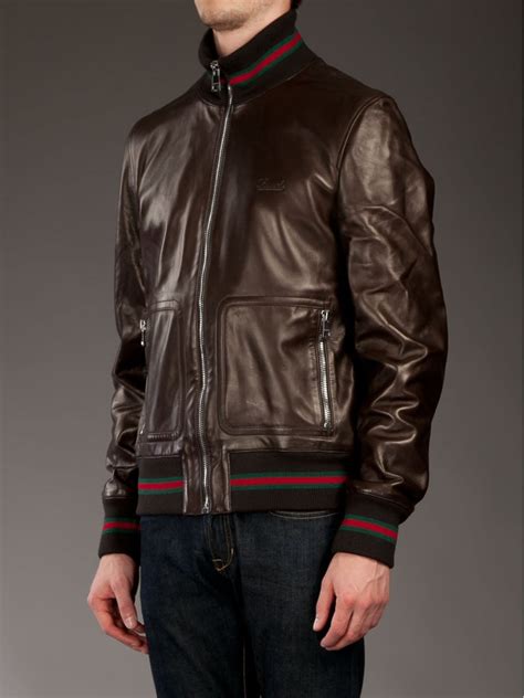 gucci jacket men's cheap|gucci leather jackets for men.